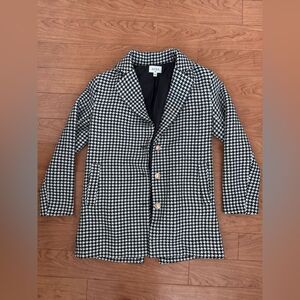 Aura Houndstooth Coat